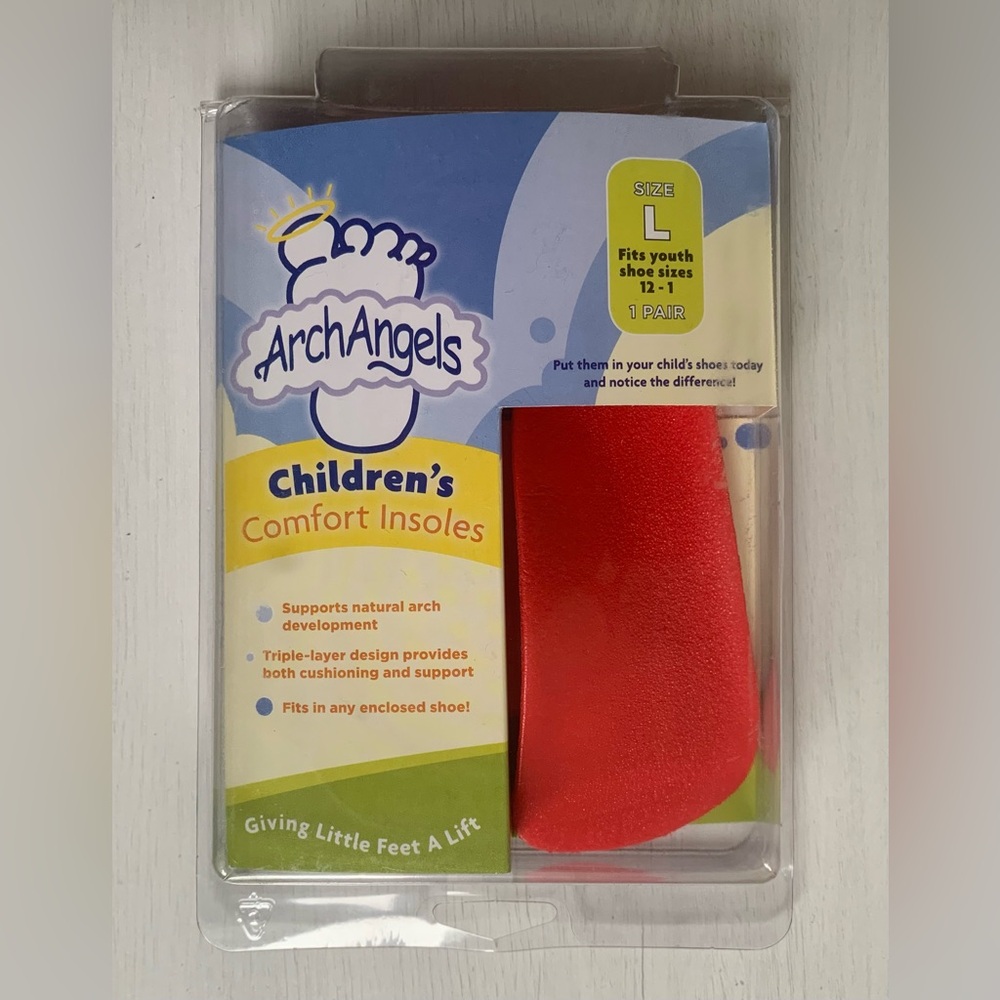 Children’s Comfort Arch Support Shoe Insoles Inserts